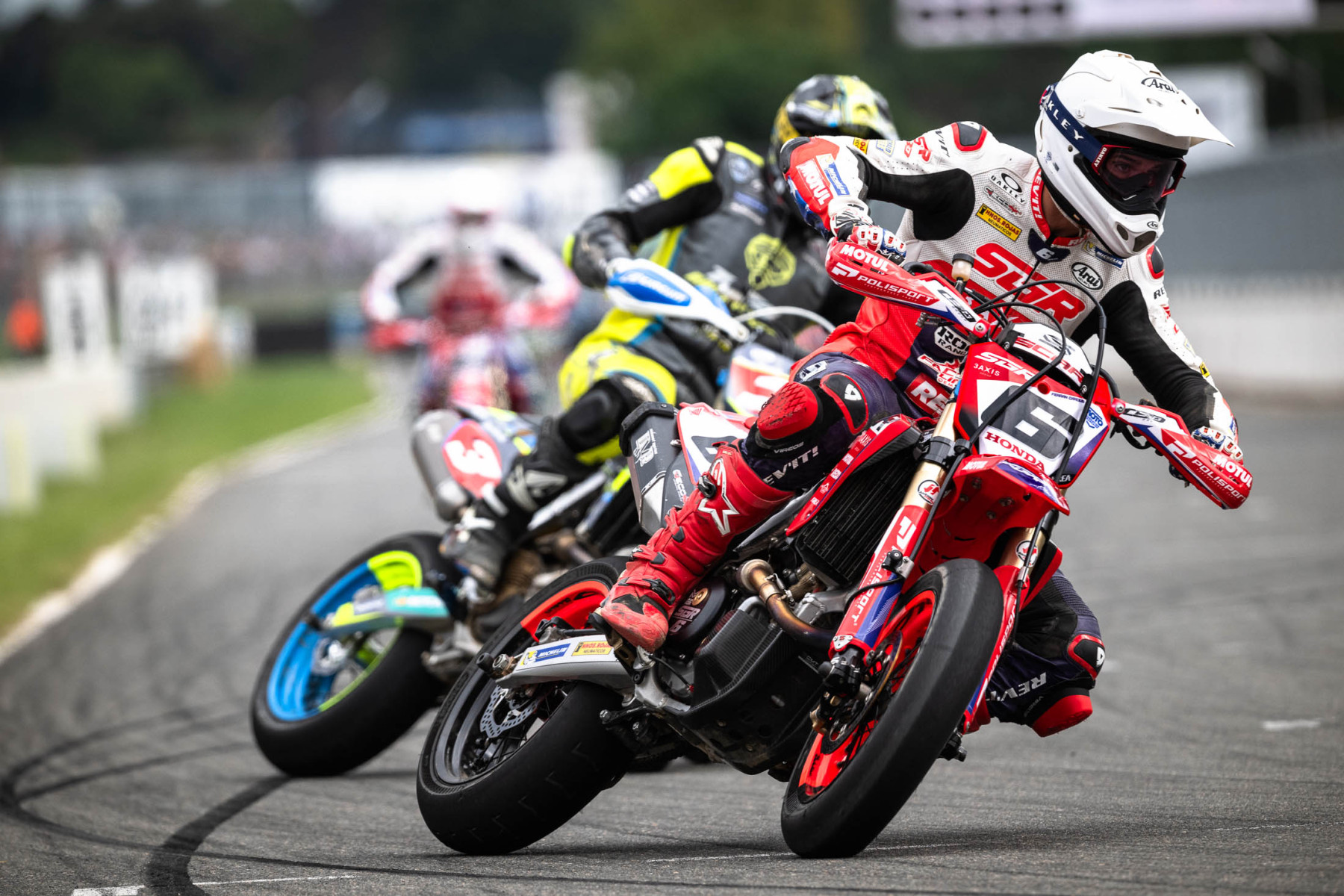 Illustration pour supermotard