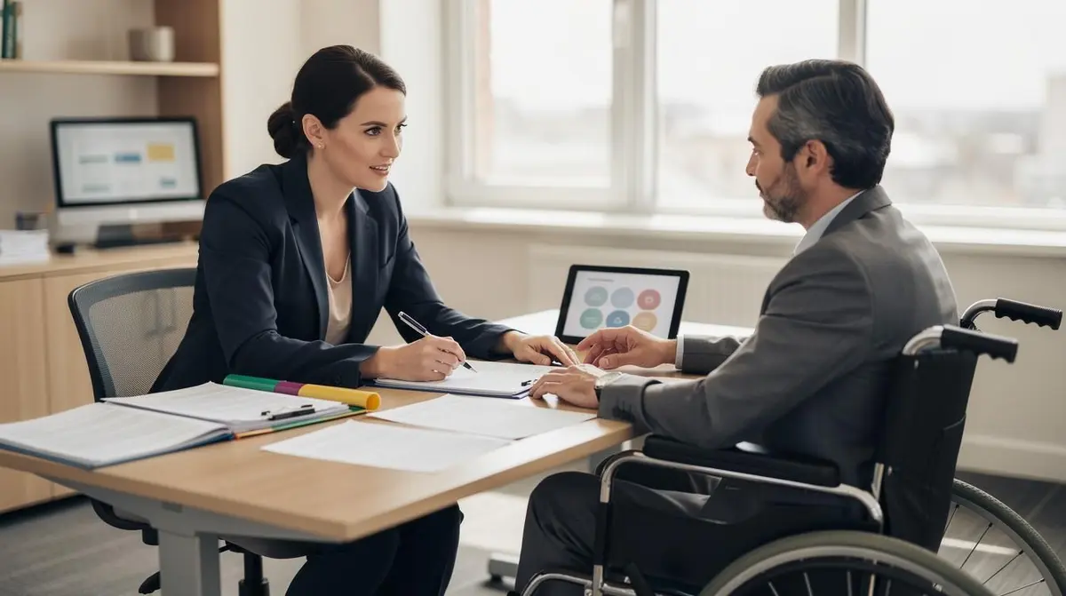 Accueil de la maison départementale des personnes handicapées de l'Oise pour le dépôt d'une demande de droits